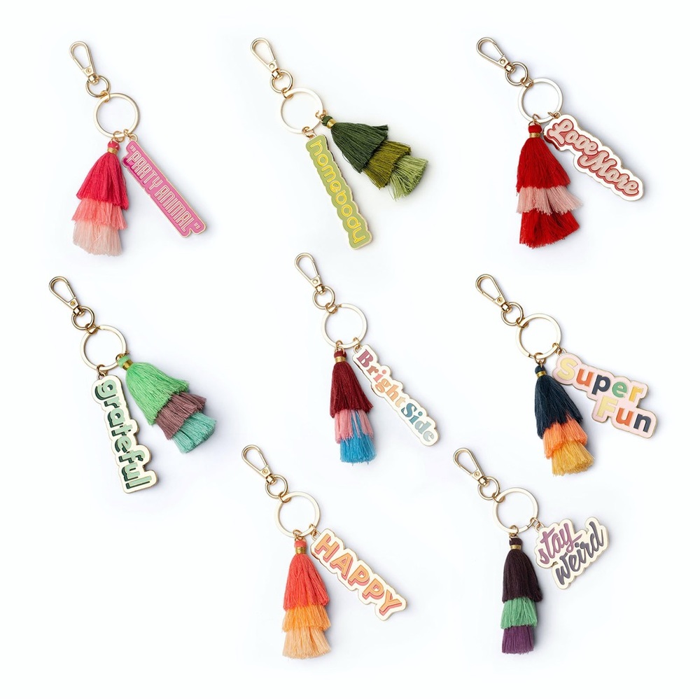 🌈 Olivia Moss, “Homebody” Brightside Keychain - Picture 2 of 16